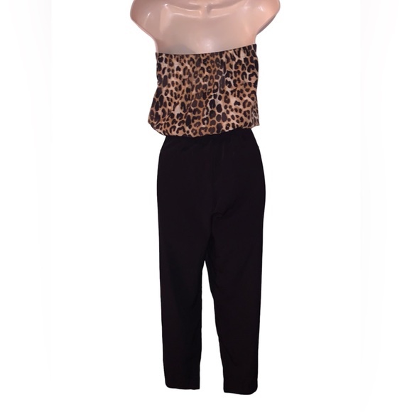 Leopard Print Jumpsuit Animal Print - Picture 6 of 7
